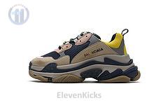490672 w09o5 1027 Ba*len*cia*ga triple s grey yellow