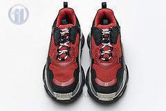 483513 w06e1 1006 Ba*len*cia*ga triple s black red grey