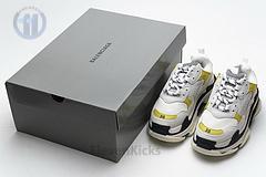 483513 w06e2 6890 Ba*len*cia*ga triple s white yellow