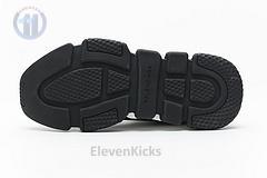 Ba*len*cia*ga speed clear sole sneaker black silver