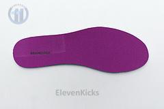 Ba*len*cia*ga speed clear sole sneaker fuchsia white