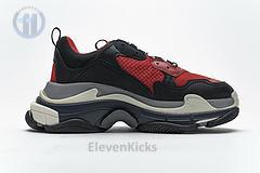 483513 w06e1 1006 Ba*len*cia*ga triple s black red grey