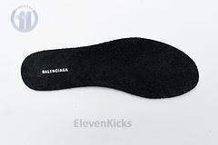 Ba*len*cia*ga speed clear sole sneaker black white red