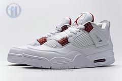 CT8527-112 Air Jordan 4 Retro “Metallic Red”