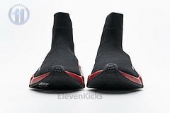 Ba*len*cia*ga speed clear sole sneaker black red