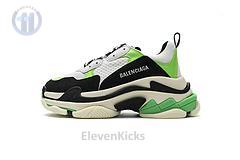 483513 w06e1 1008 Ba*len*cia*ga triple s white green