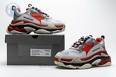 541624 w06e2 1863 Ba*len*cia*ga triple s red white dark grey