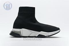 Ba*len*cia*ga speed clear sole sneaker black white