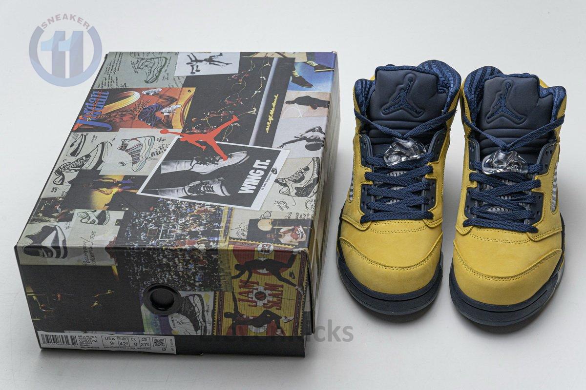 CQ9541-704 Air Jordan 5 Retro SE “Michigan”