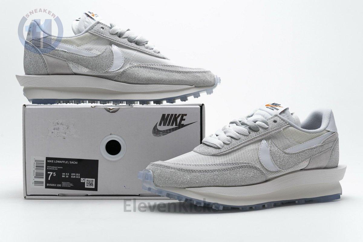 BV5053-100 Sacai x Nike LDWaffle White Bright White
