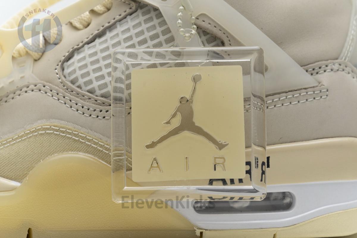 OFF White x Air Jordan 4 Sail