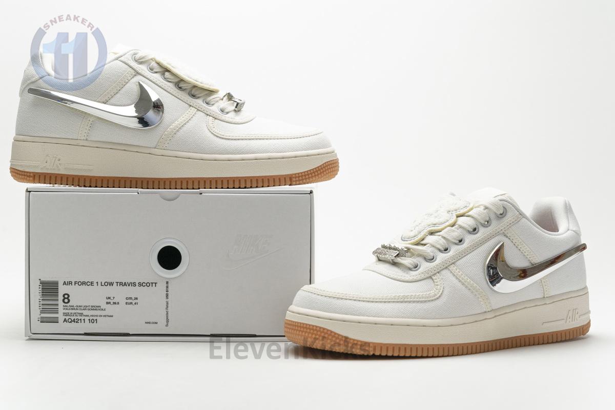 Travis Scott x Nike Air Force 1“Sail”