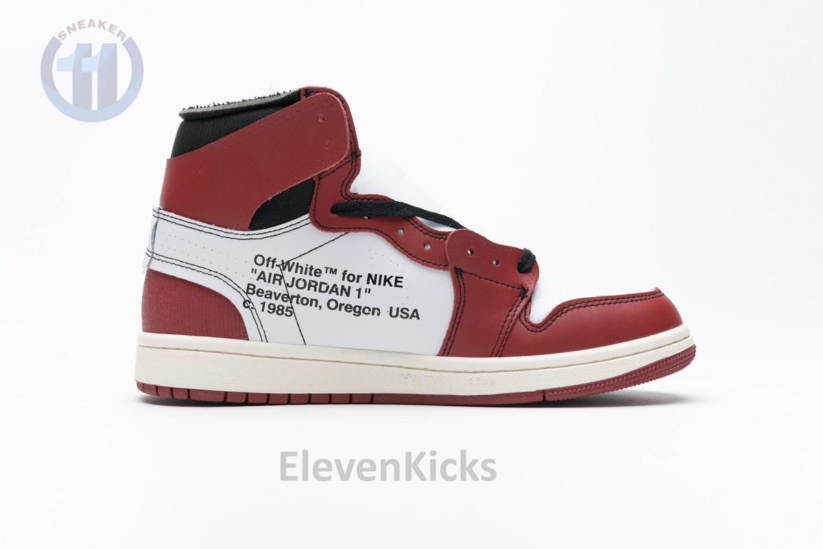 Latest Version Jordan 1 Retro High Off-White Chicago