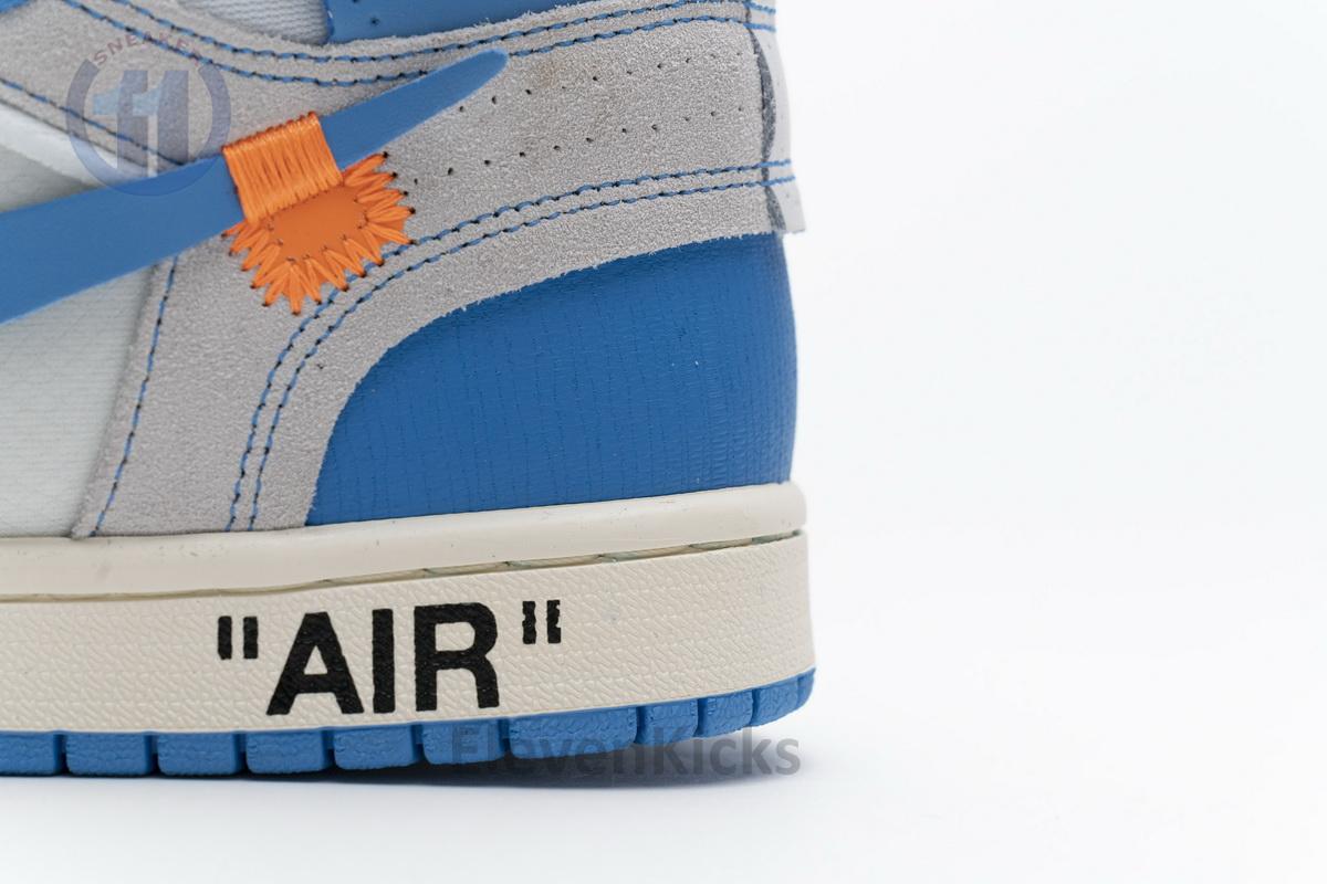Jordan 1 Retro High Off-White University Blue Update Lace