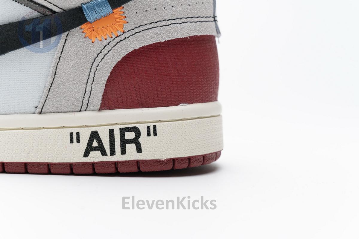 Latest Version Jordan 1 Retro High Off-White Chicago