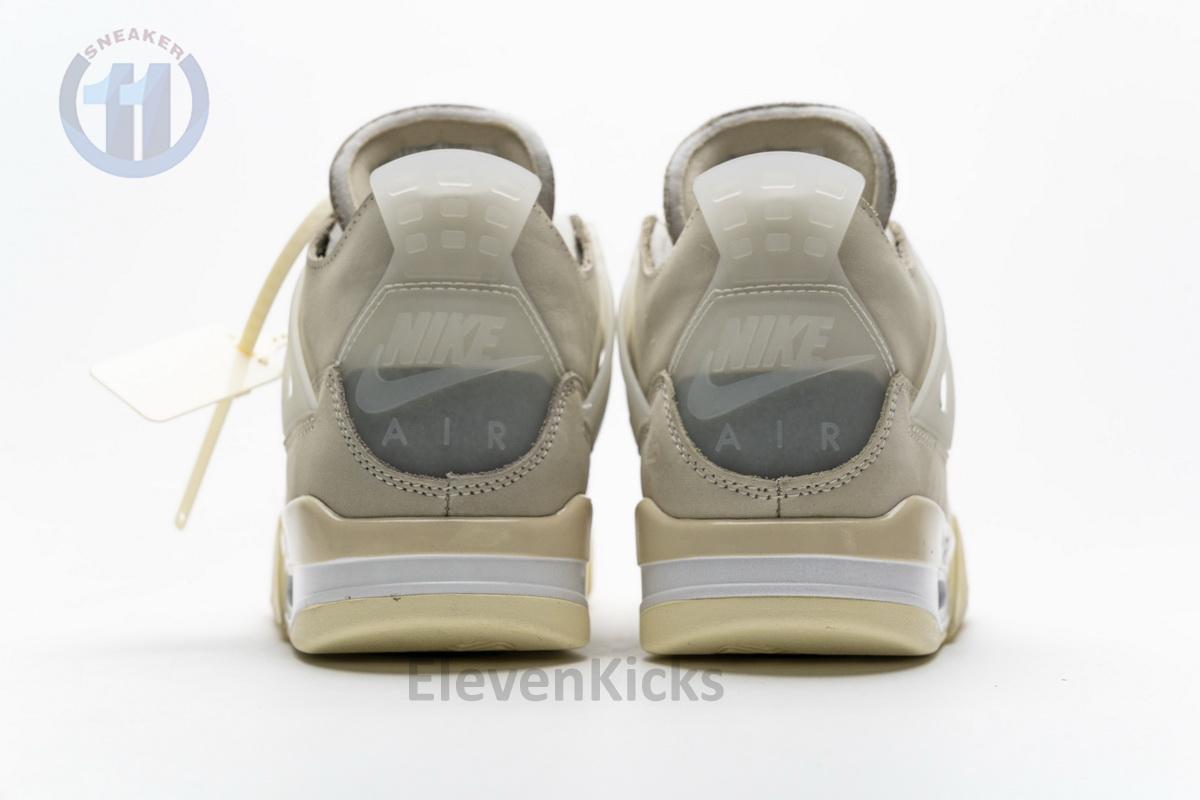 OFF White x Air Jordan 4 Sail