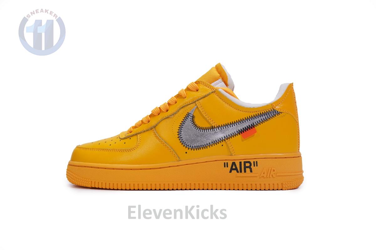Off-White x Nike Air Force 1 Low University Gold