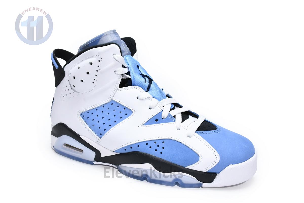 CT8529-410 Air Jordan 6 UNC