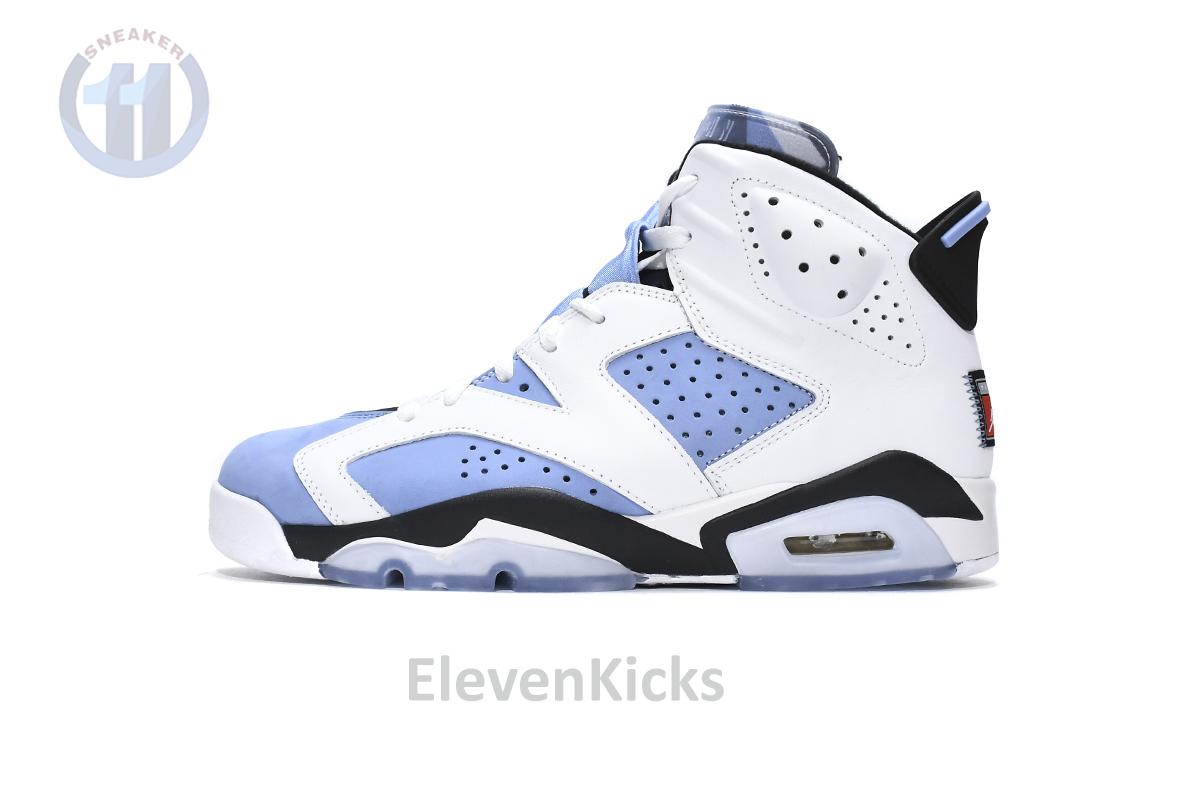 CT8529-410 Air Jordan 6 UNC