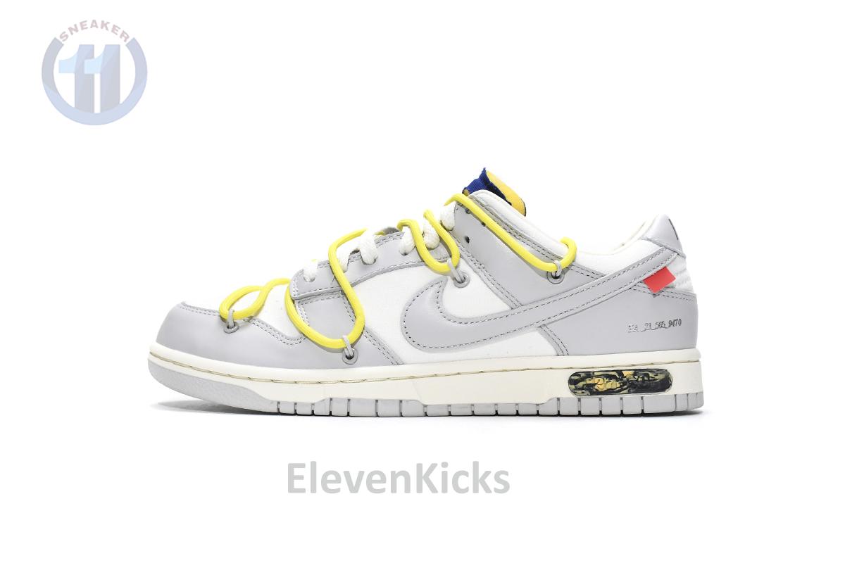 DM1602-120 OFF WHITE x Nike Dunk SB Low The 50 NO.27
