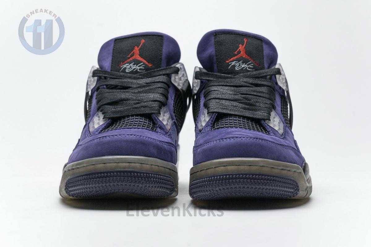 AJ4-766302 Travis Scott x Air Jordan 4 Retro Purple