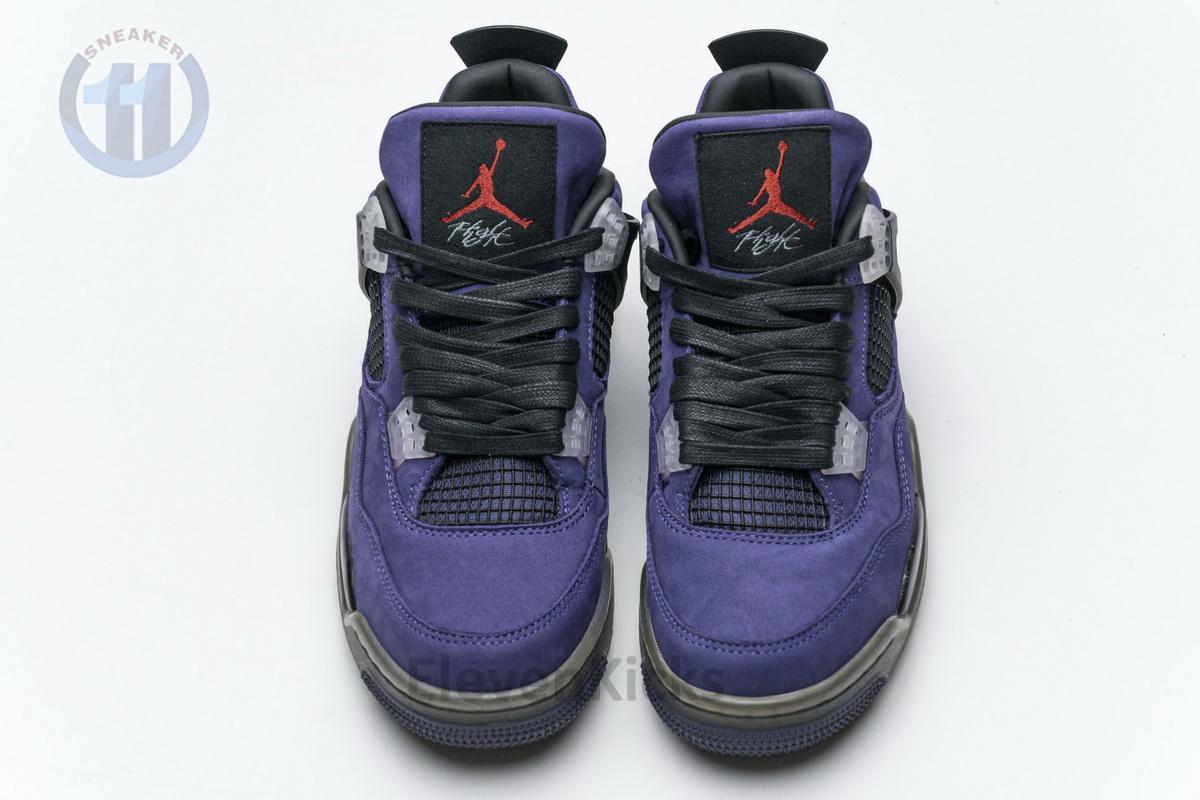 AJ4-766302 Travis Scott x Air Jordan 4 Retro Purple