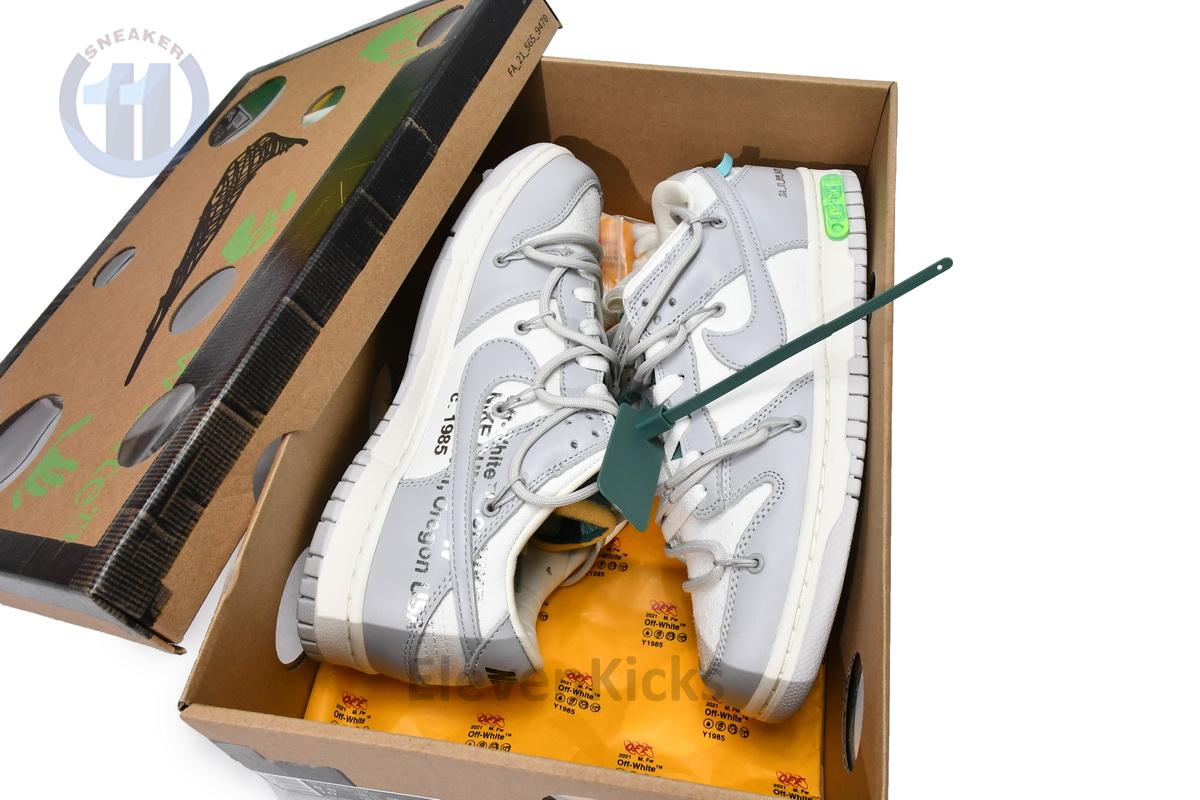 DM1602-117 OFF WHITE x Nike Dunk SB Low The 50 NO.42