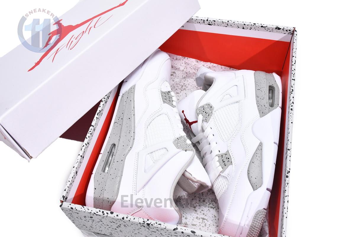 CT8527-100 Air Jordan 4 White Oreo