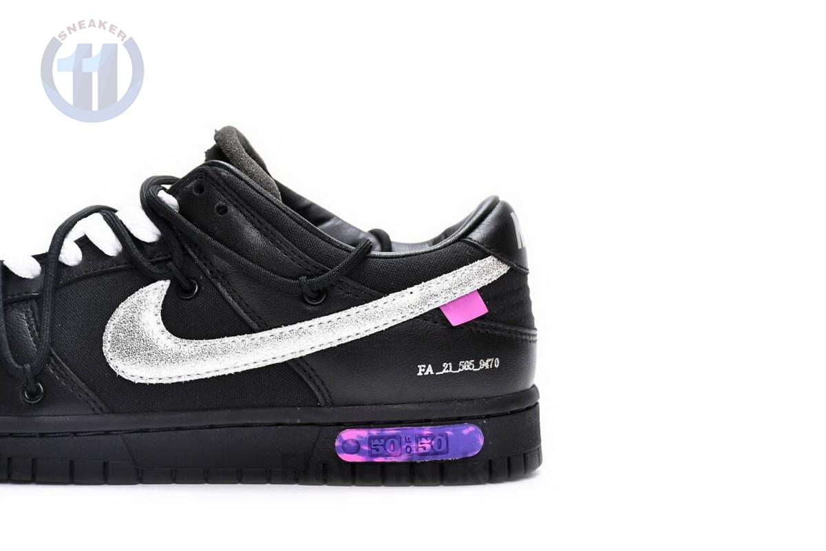 DM1602-001 OFF WHITE x Nike Dunk SB Low The 50 NO.50