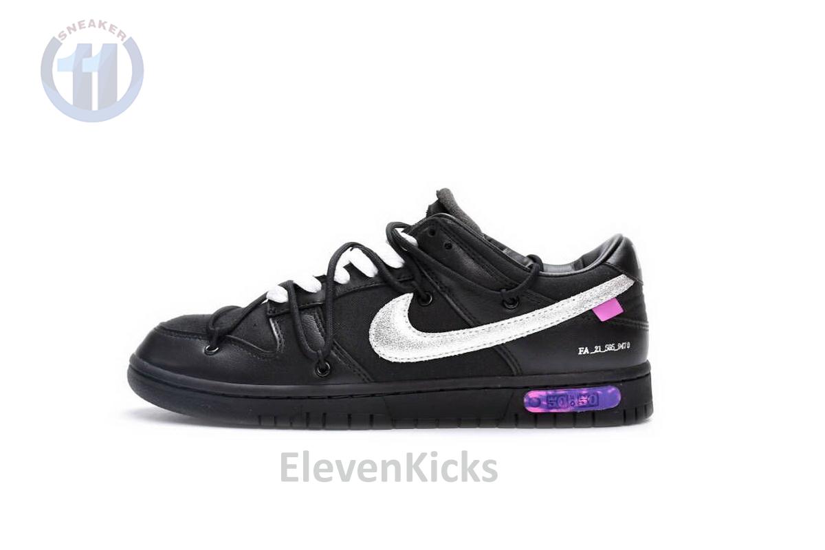 DM1602-001 OFF WHITE x Nike Dunk SB Low The 50 NO.50