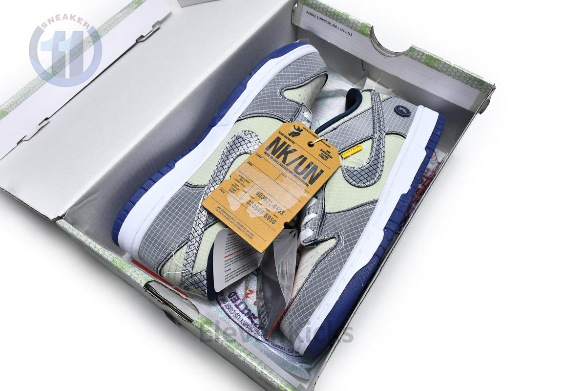 DJ9649-401 Union x Nike Dunk Low Midnight Navy