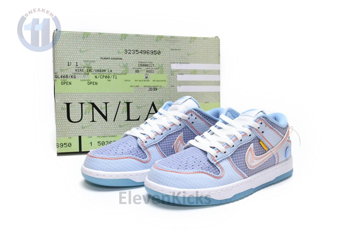 DJ9649-400 Union LA x Nike Dunk Low Blue