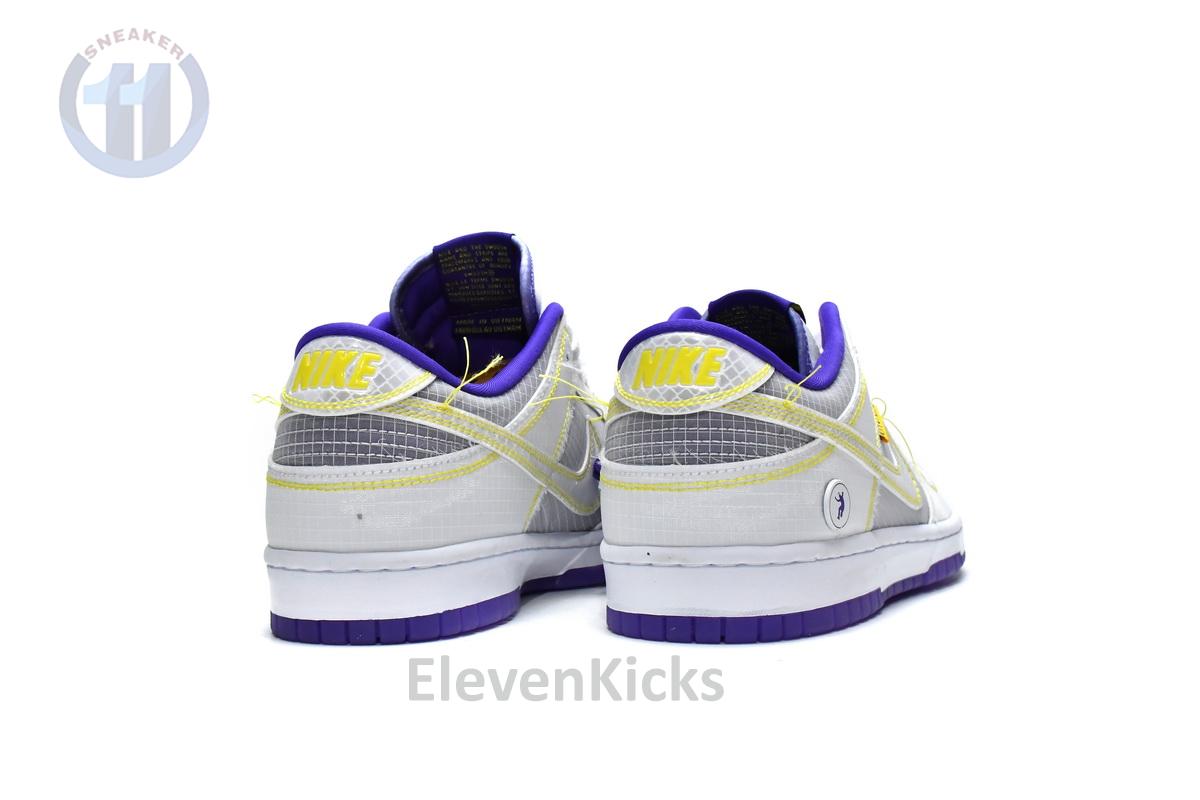 DJ9649-500 Union x Nike Dunk Low Purple Gold