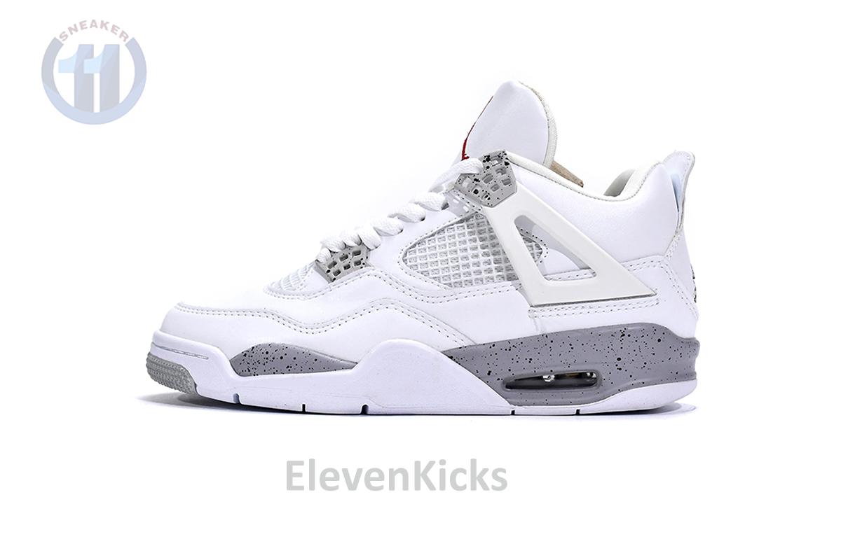 CT8527-100 Air Jordan 4 White Oreo