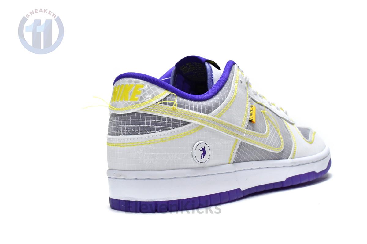 DJ9649-500 Union x Nike Dunk Low Purple Gold