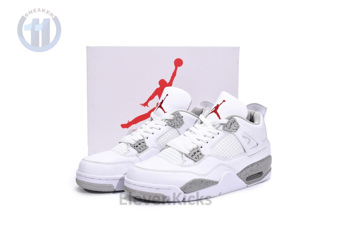 CT8527-100 Air Jordan 4 White Oreo