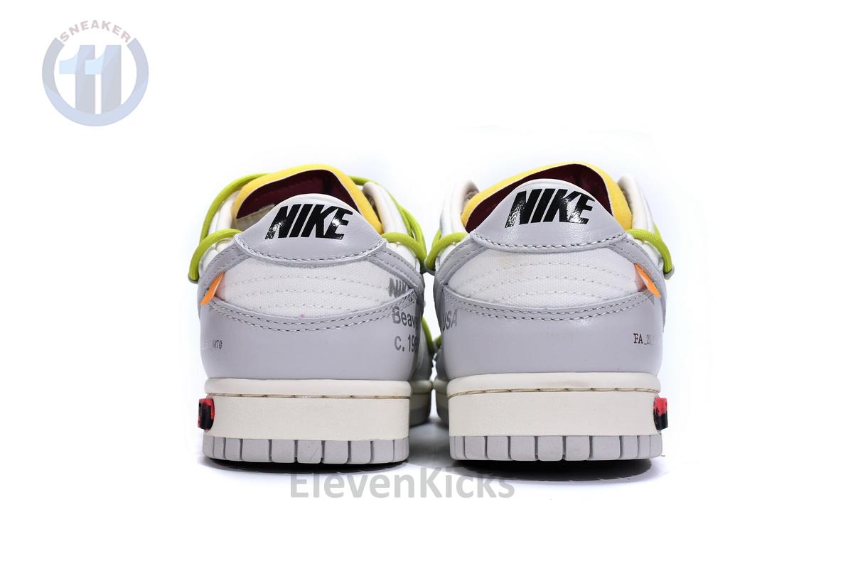 DM1602-106 OFF WHITE x Nike Dunk SB Low The 50 NO.8