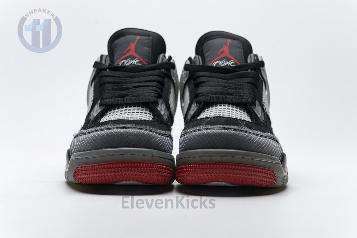 CV9388-001 OFF White x Air Jordan 4 Bred
