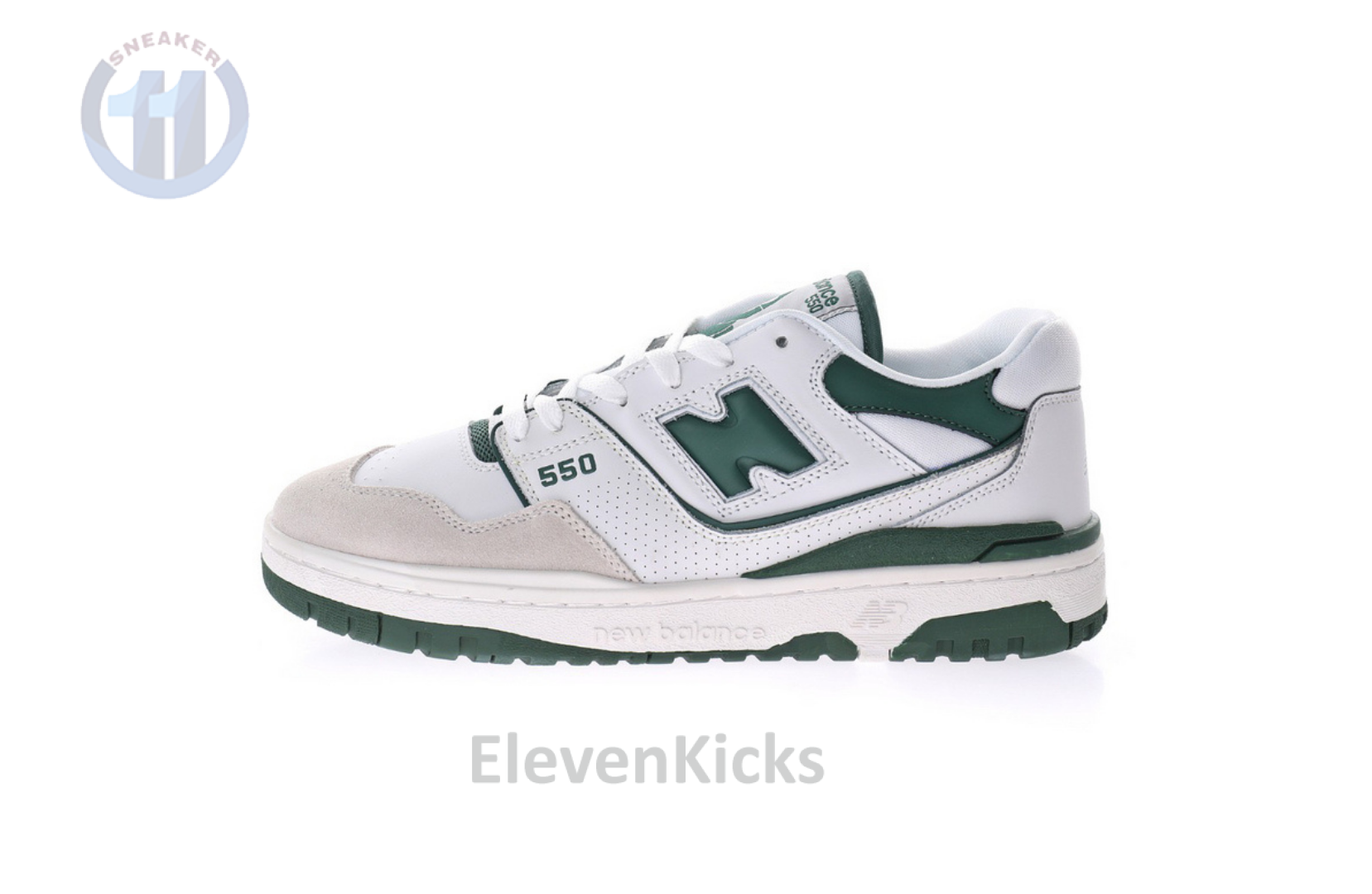 New Balance BB550WT1 White Green Blue