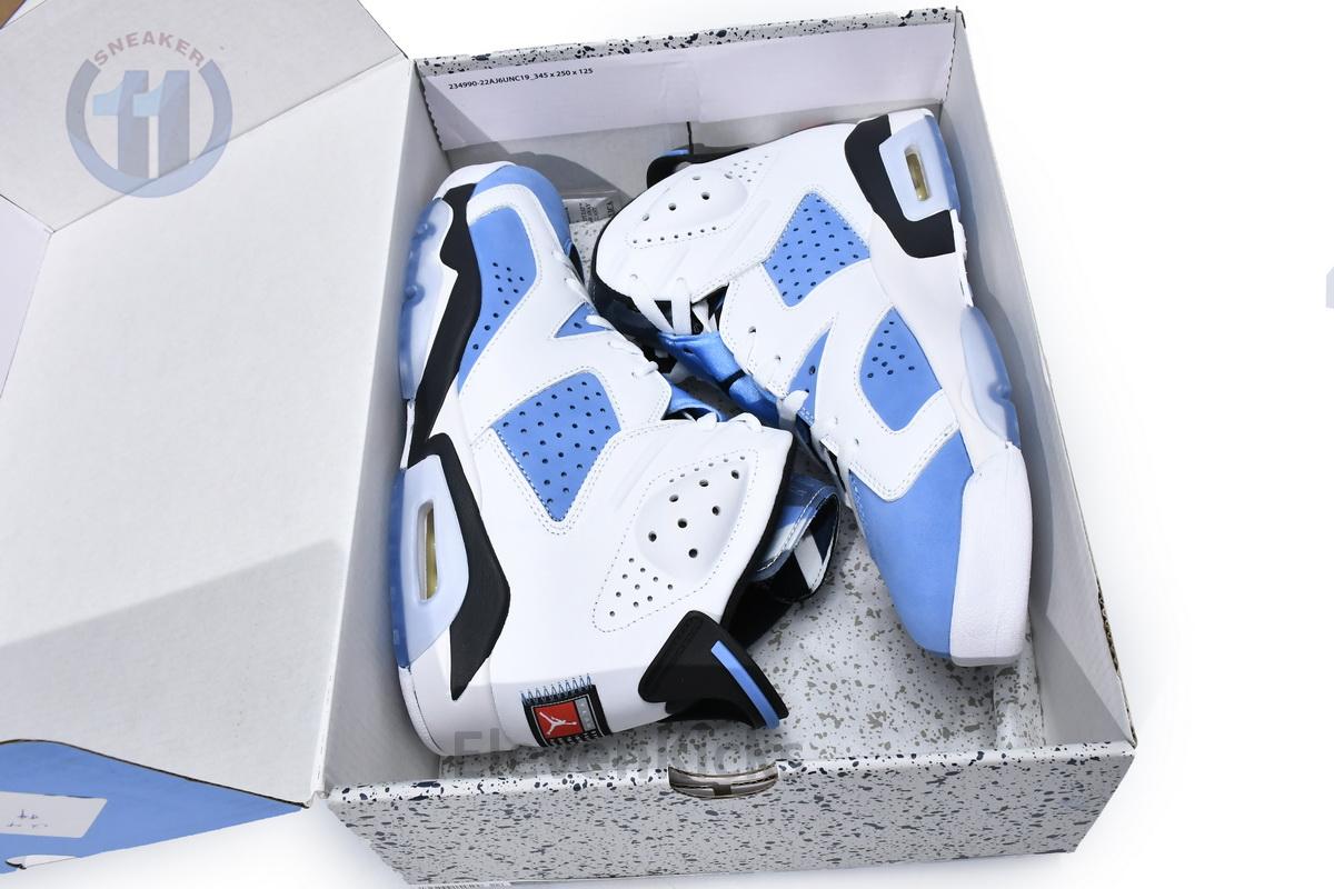 CT8529-410 Air Jordan 6 UNC