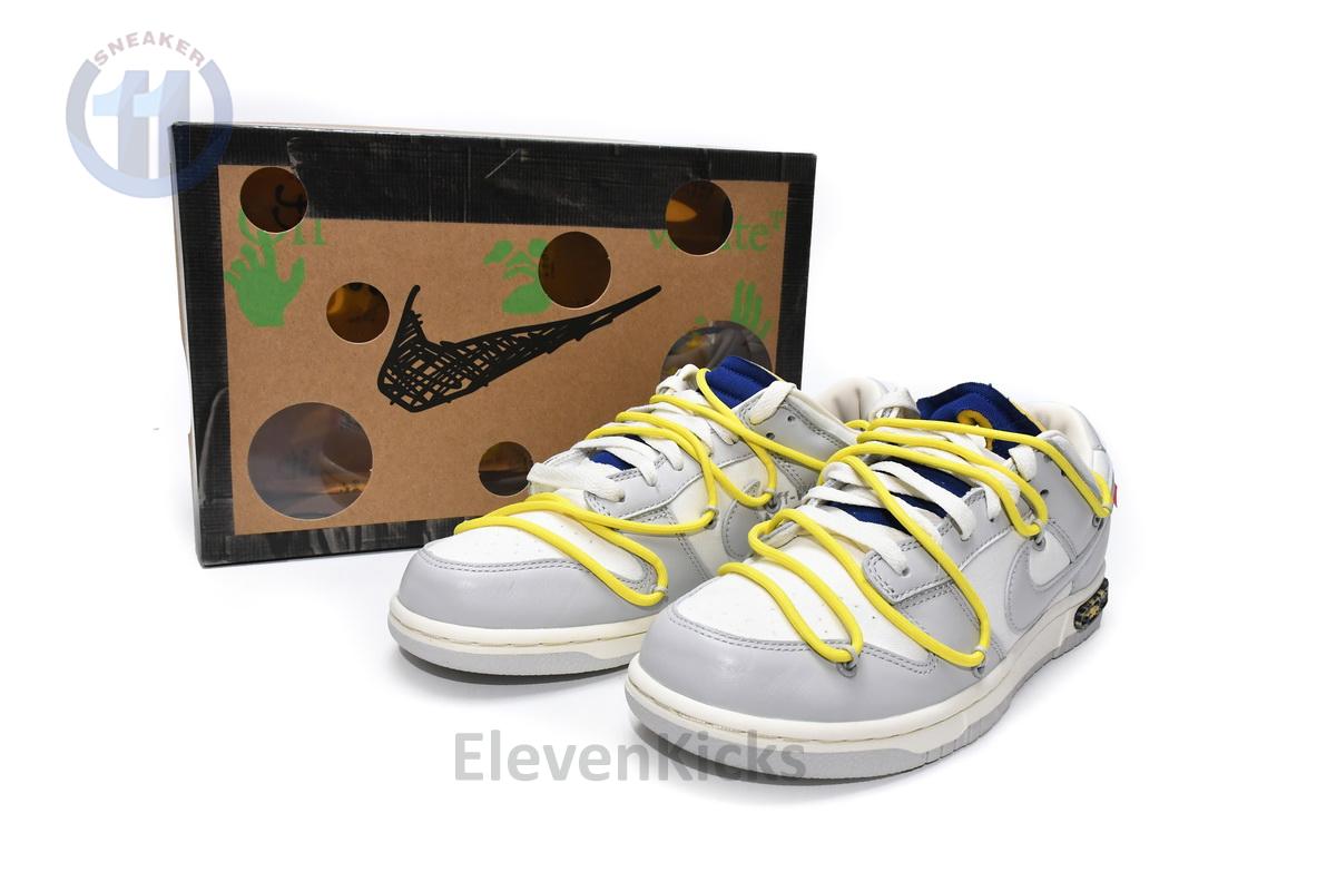 DM1602-120 OFF WHITE x Nike Dunk SB Low The 50 NO.27
