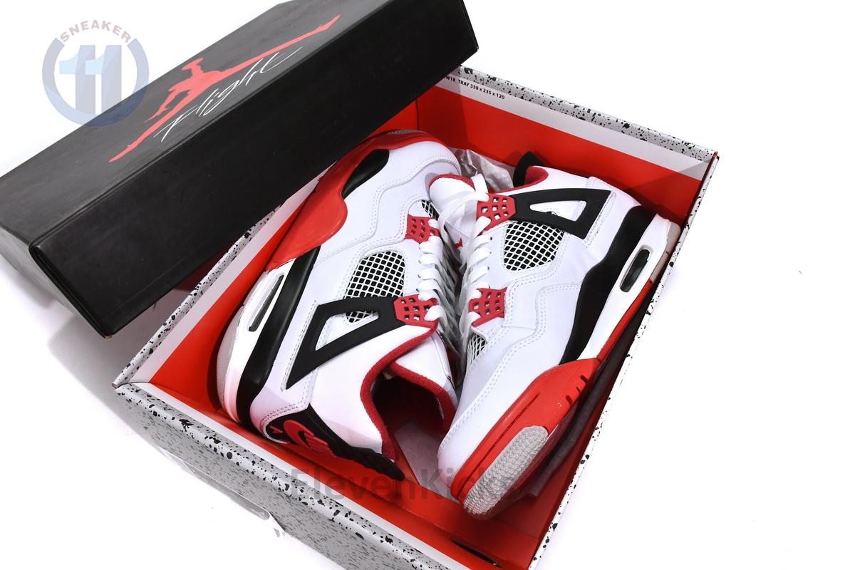 DC7770-160 Air Jordan 4 Fire Red
