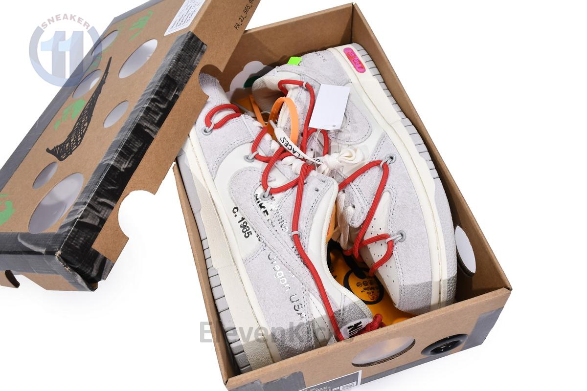 DJ0950-103 OFF WHITE x Nike Dunk SB Low The 50 NO.40