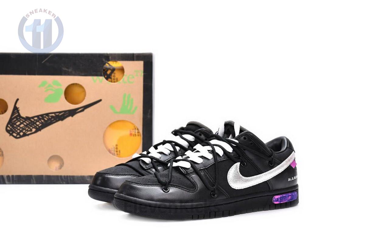 DM1602-001 OFF WHITE x Nike Dunk SB Low The 50 NO.50