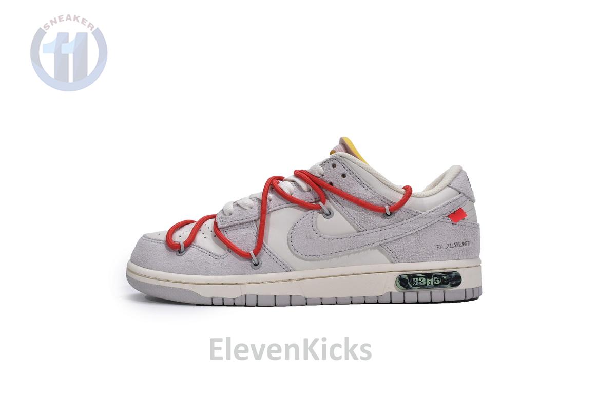 DJ0950-118 OFF WHITE x Nike Dunk SB Low The 50 NO.33