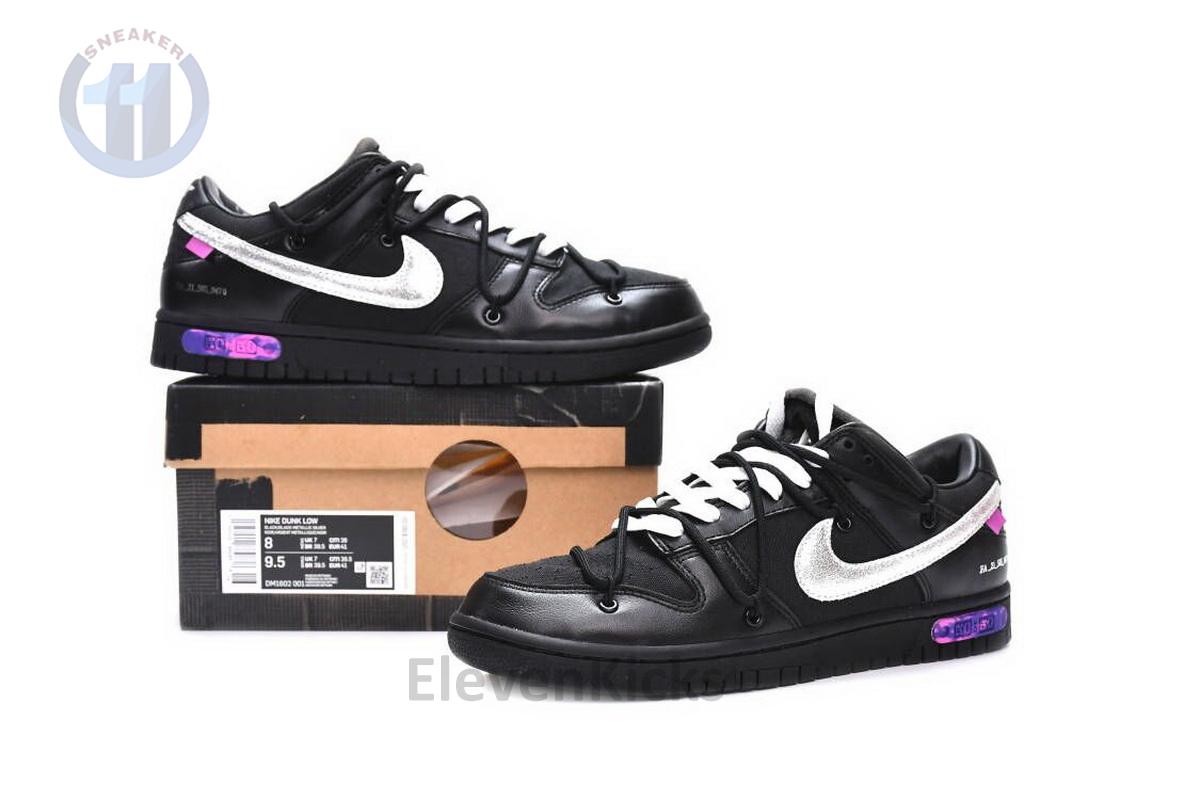 DM1602-001 OFF WHITE x Nike Dunk SB Low The 50 NO.50
