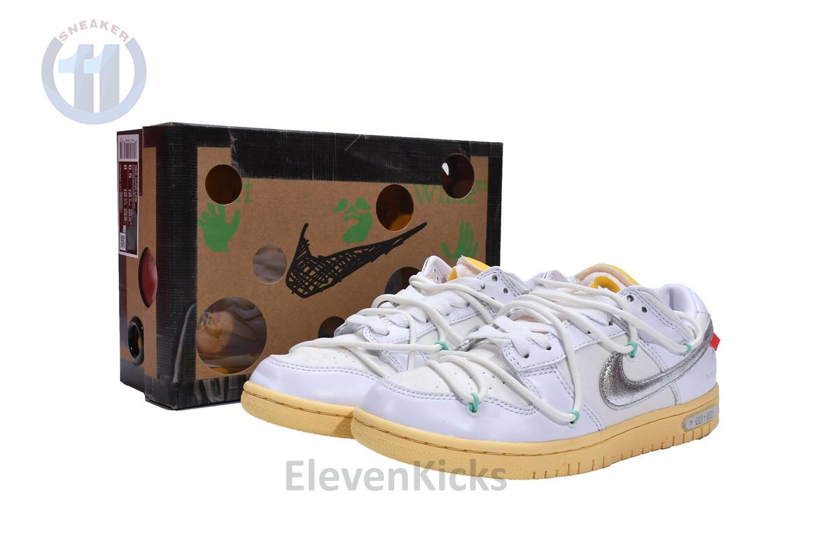 DM1602-127 OFF WHITE x Nike Dunk SB Low The 50 NO.1
