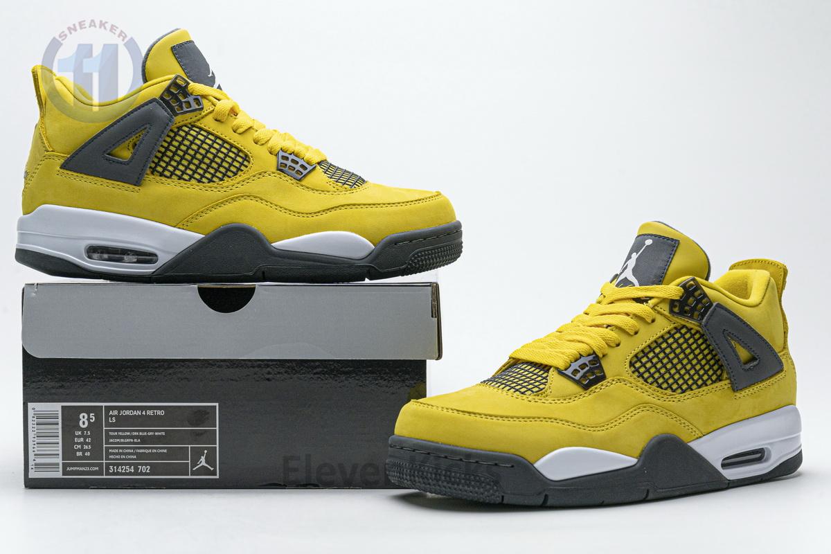 314254-702 Air Jordan 4 Retro LS Lightning
