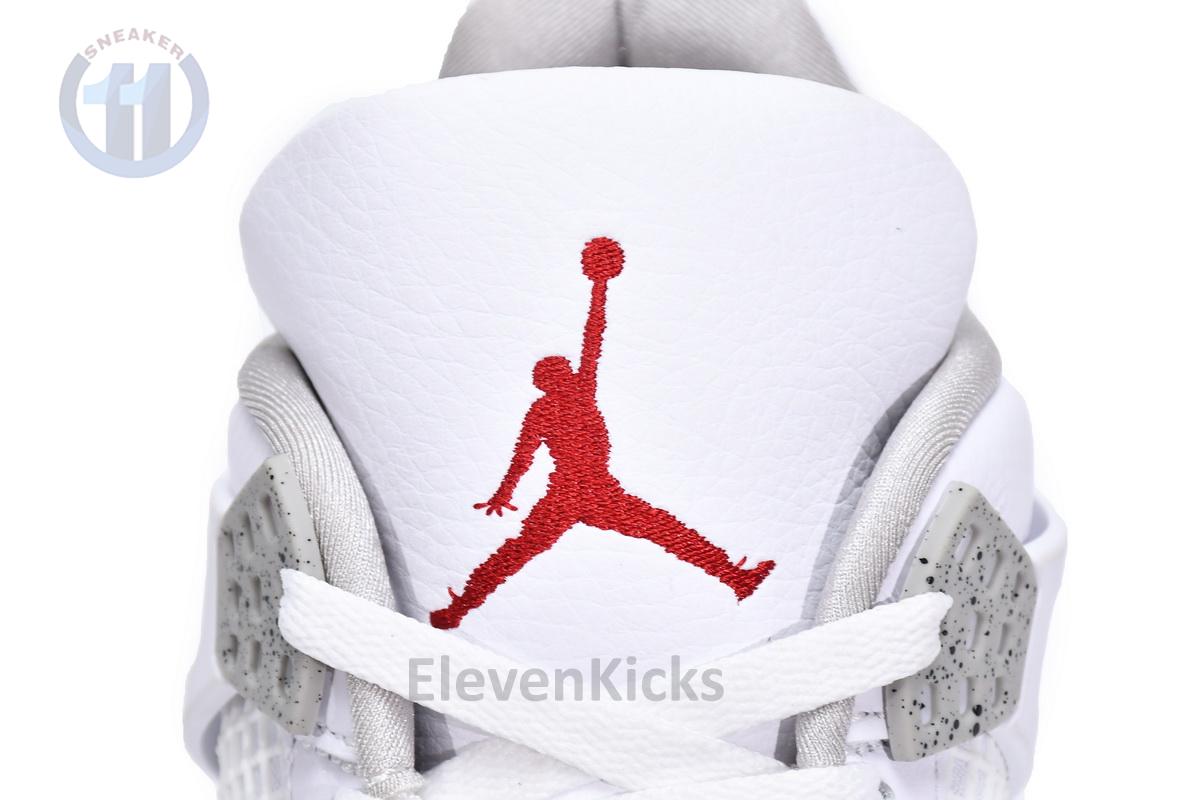 CT8527-100 Air Jordan 4 White Oreo