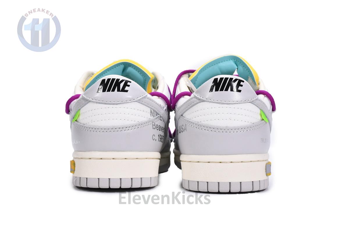 DM1602-100 OFF WHITE x Nike Dunk SB Low The 50 NO.21